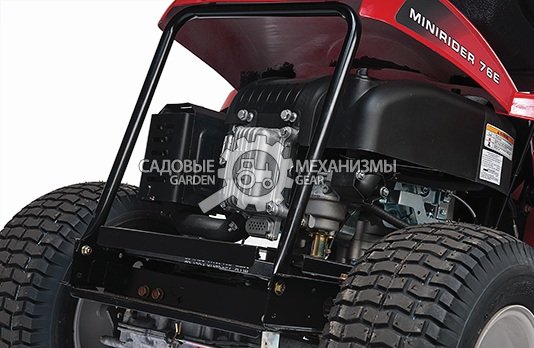 Садовый минирайдер MTD Minirider 76 SDE (USA, MTD, 382 куб.см., механика, боковой выброс, мульчирование, ширина кошения 76 см., 126 кг.)