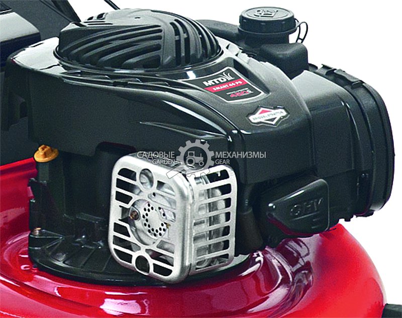 Газонокосилка бензиновая несамоходная MTD Smart 46 PB (HUN, 46 см, B&S, 125 куб.см., сталь, 29 кг.)