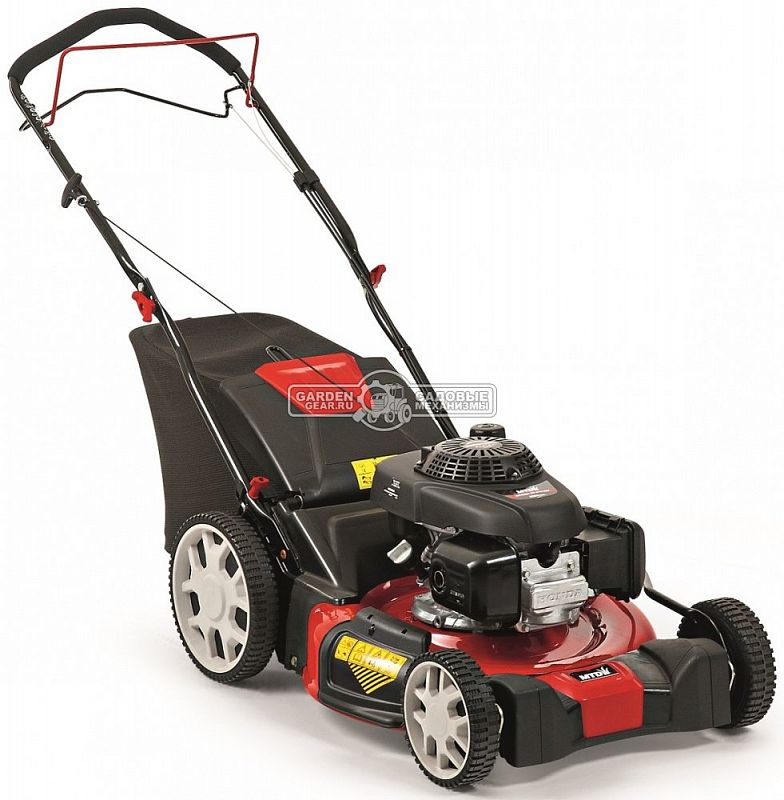 Газонокосилка бензиновая MTD Optima 53 SPH HW 4 в 1 (HUN, 53 см, Honda, 160 куб.см., сталь, 36 кг.)