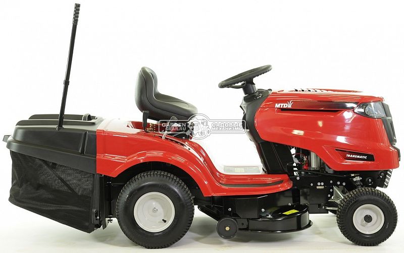 Садовый трактор MTD Smart RE 125 (USA, MTD, 382 куб.см., механика, травосборник 240 л., ширина кошения 92 см., 194 кг.)