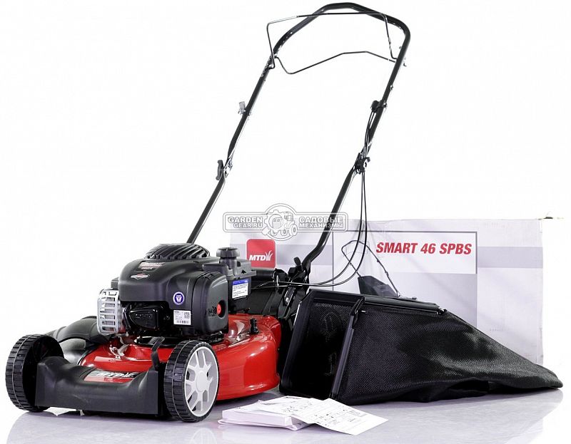 Газонокосилка бензиновая MTD Smart 46 SPBS (HUN, 46 см, B&S 450 E, 140 куб.см., сталь, 34 кг.)