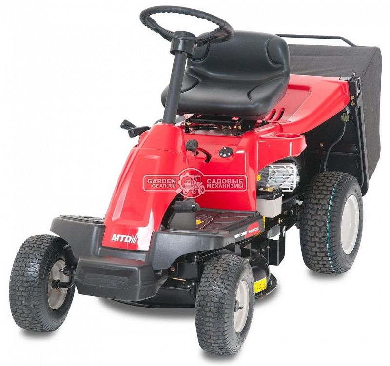 Садовый минирайдер MTD Minirider 60 RDE (USA, MTD, 196 куб.см., механика, травосборник 150 л., ширина кошения 60 см., 140 кг.)
