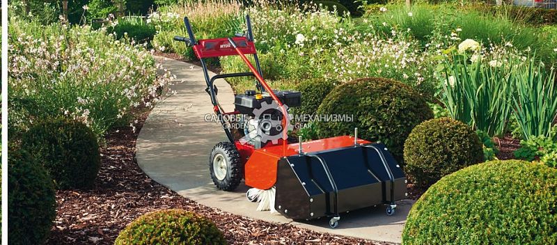 Подметальная машина MTD Optima PS 700 Power Sweeper (HUN, MTD Thorx 65H, 208 куб.см., ширина 70 см., диаметр 36 см., 5 вперед/2 назад, 75 кг.)