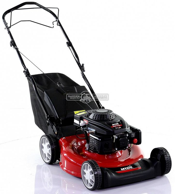 Газонокосилка бензиновая MTD Smart 53 SPO (HUN, 53 см., МTD ThorX 50, 159 куб.см., сталь, 70 л., 34 кг.)