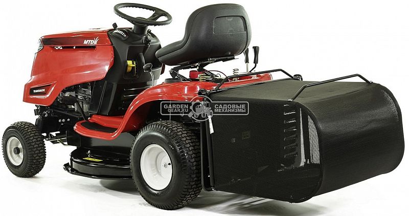 Садовый трактор MTD Smart RC 125 (USA, MTD, 382 куб.см., механика, травосборник 200 л., ширина кошения 76 см., 184 кг.)