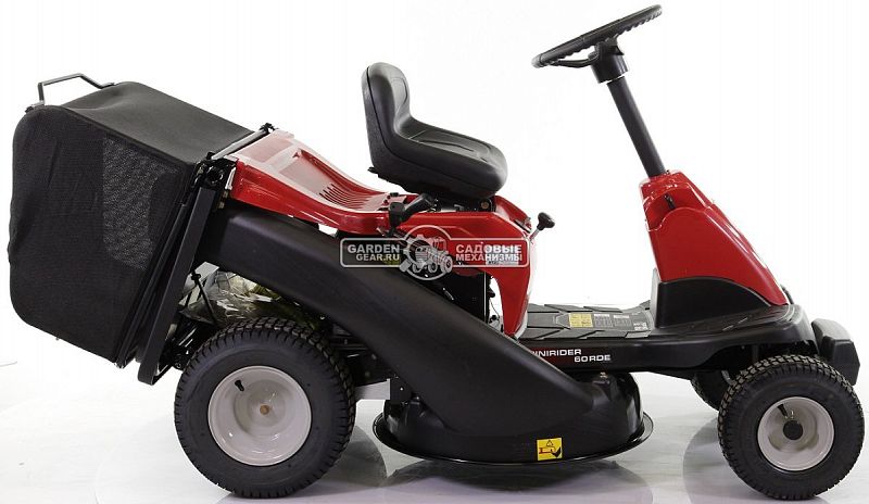 Садовый минирайдер MTD Minirider 60 RDE (USA, MTD, 196 куб.см., механика, травосборник 150 л., ширина кошения 60 см., 140 кг.)