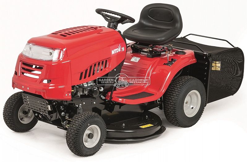 Садовый трактор MTD 76 (USA, MTD, 382 куб.см., механика, травосборник 200 л., ширина кошения 76 см., 184 кг.)