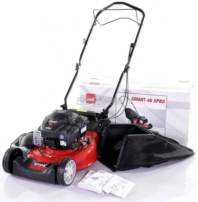 Газонокосилка бензиновая MTD Smart 46 SPBS (HUN, 46 см, B&S 450 E, 140 куб.см., сталь, 34 кг.)