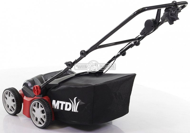Вертикуттер - аэратор электрический MTD Optima 37 VE (PRC, 1600 Вт., 37 см., ножи + пружины, пластик, 45 л., 14 кг.)