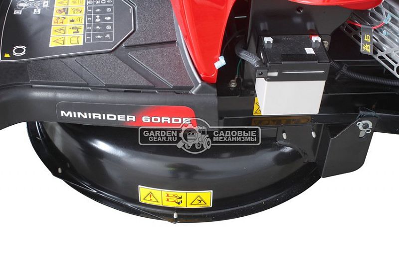 Садовый минирайдер MTD Minirider 60 RDE (USA, MTD, 196 куб.см., механика, травосборник 150 л., ширина кошения 60 см., 140 кг.)