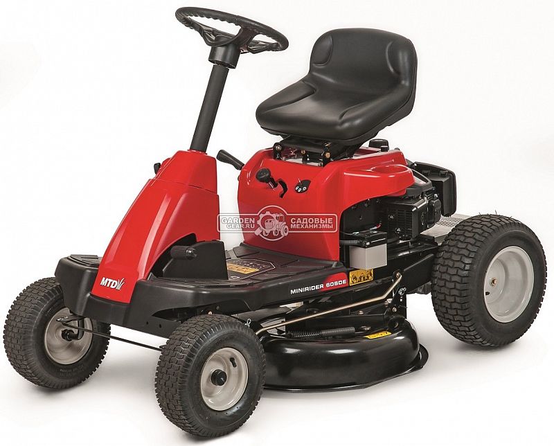 Садовый минирайдер MTD Minirider 60 SDE (USA, MTD, 196 куб.см., механика, боковой выброс, ширина кошения 60 см., 111 кг.)