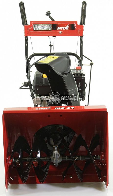 Снегоуборщик MTD Smart ME 61 (USA, 61 см., ThorX, 208 куб.см., эл/стартер 220В, фара, 79 кг.)