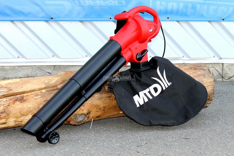 Садовый пылесос/воздуходувка электрическая MTD BV 2500 E (PRC, 2500 Вт., 45 л., 3,9 кг.)