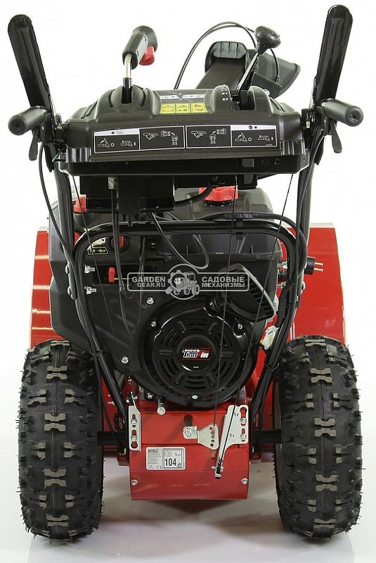 Снегоуборщик MTD Optima ME 76 (USA, 76 см., ThorX, 357 куб.см., эл/стартер 220В, разблокировка колёс, фара, 111 кг.)