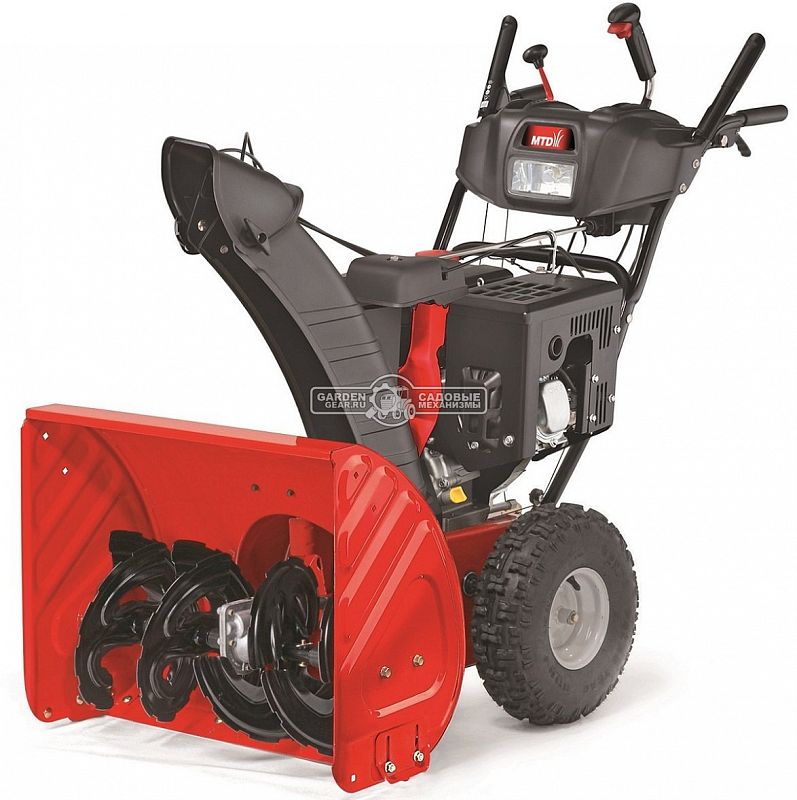 Снегоуборщик MTD Optima ME 66 (USA, 66 см., ThorX, 277 куб.см., эл/стартер 220В, разблокировка колёс, фара, 100 кг.)