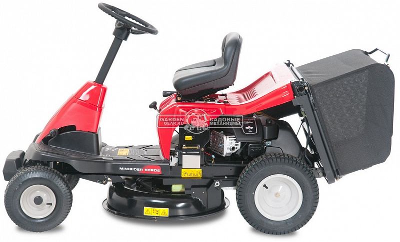 Садовый минирайдер MTD Minirider 60 RDE (USA, MTD, 196 куб.см., механика, травосборник 150 л., ширина кошения 60 см., 140 кг.)