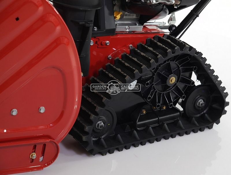 Снегоуборщик MTD Optima ME 66 T гусеничный (USA, 66 см, ThorX, 277 см3, эл/стартер 220В, фара, 3-х угольные гусеницы, 110 кг)