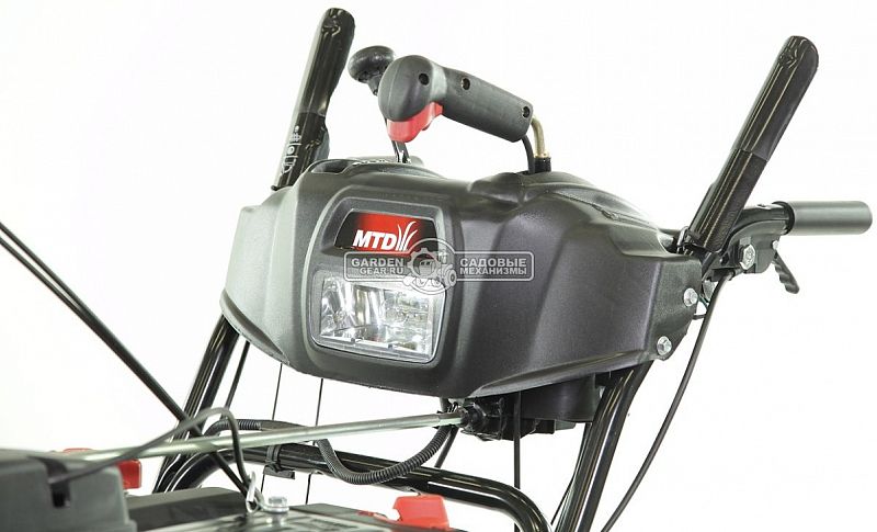 Снегоуборщик MTD Optima ME 76 (USA, 76 см., ThorX, 357 куб.см., эл/стартер 220В, разблокировка колёс, фара, 111 кг.)