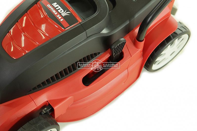 Газонокосилка электрическая MTD Optima 34 E (PRC, 1400 Вт, 34 см, 30 л, 11,4 кг.)