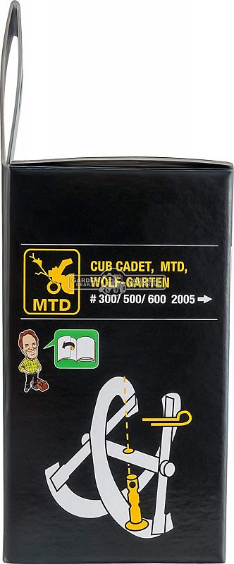 Комплект из 4-х срезных пальцев и шплинтов Arnold by MTD 6х41 мм для снегоуборщиков MTD, Craftsman с шириной ковша до 76 см.