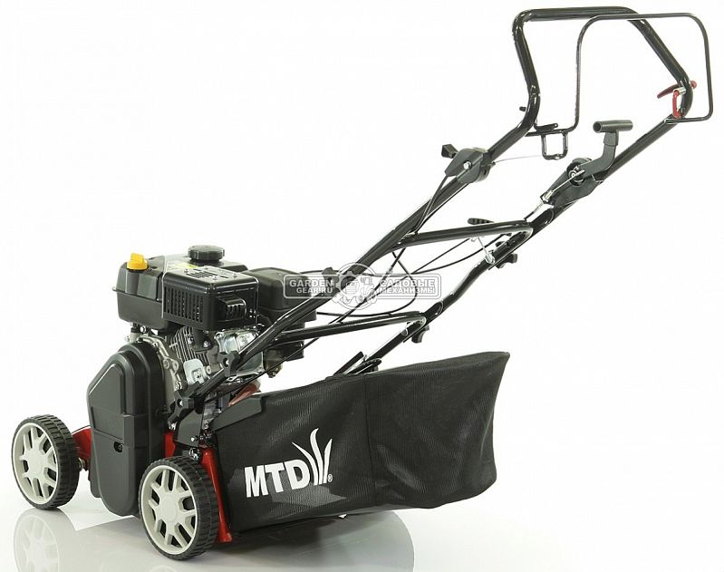 Вертикуттер - аэратор бензиновый MTD Optima 38 VO (PRC, 38 см, МTD ThorX, 179 куб.см., мусоросборник 50 л, сталь, ножи + пружины, 30 кг.)