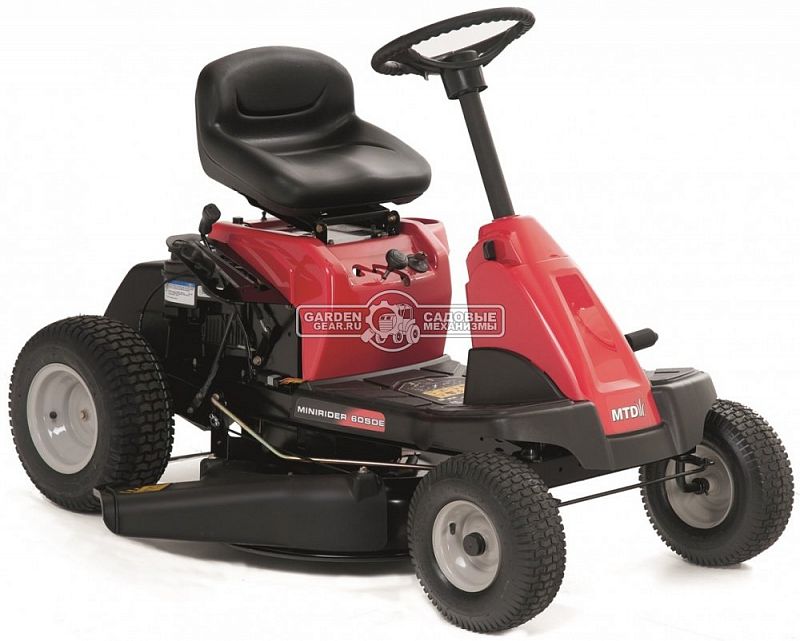 Садовый минирайдер MTD Minirider 60 SDE (USA, MTD, 196 куб.см., механика, боковой выброс, ширина кошения 60 см., 111 кг.)