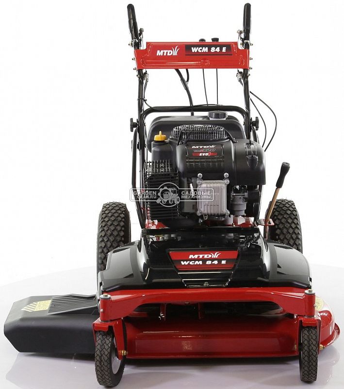 Косилка для высокой травы и кустов MTD WCM 84 E с электрозапуском (USA, 84 см., MTD ThorX, 420 куб.см., сталь, 125 кг.)