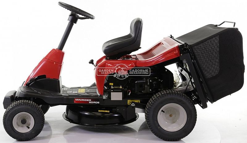 Садовый минирайдер MTD Minirider 60 RDE (USA, MTD, 196 куб.см., механика, травосборник 150 л., ширина кошения 60 см., 140 кг.)